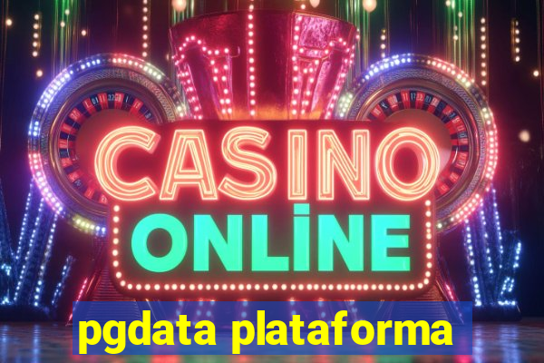 pgdata plataforma